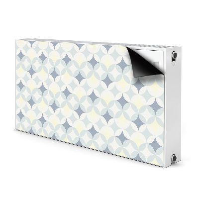 Magnetic radiator mat Retro pattern