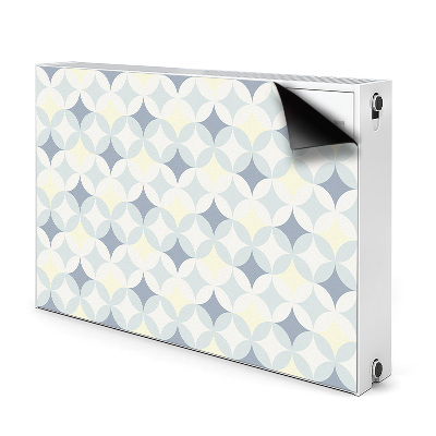 Magnetic radiator mat Retro pattern