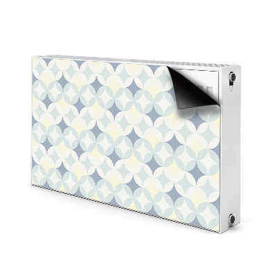 Magnetic radiator mat Retro pattern