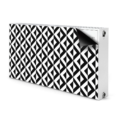 Magnetic radiator mat Geometric illusion