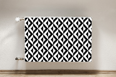 Magnetic radiator mat Geometric illusion