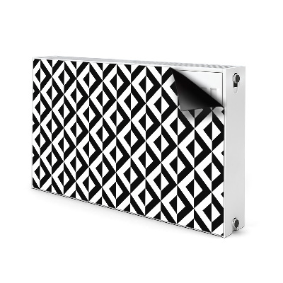 Magnetic radiator mat Geometric illusion