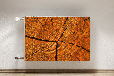 Decorative radiator mat Tree trunk