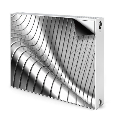 Magnetic radiator cover Metallic