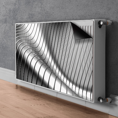 Magnetic radiator cover Metallic