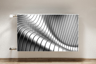 Magnetic radiator cover Metallic