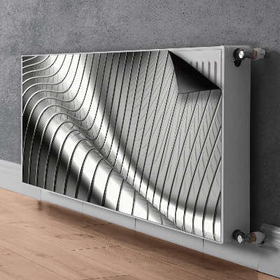 Magnetic radiator cover Metallic