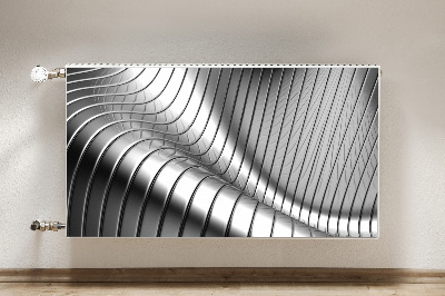 Magnetic radiator cover Metallic