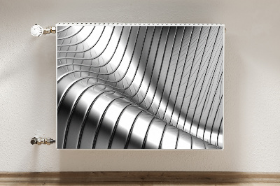 Magnetic radiator cover Metallic