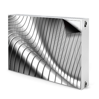 Magnetic radiator cover Metallic