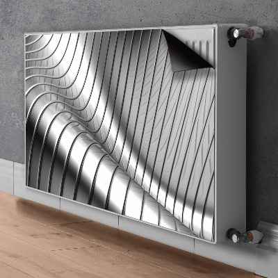 Magnetic radiator cover Metallic