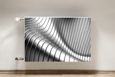 Magnetic radiator cover Metallic