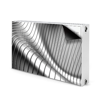 Magnetic radiator cover Metallic