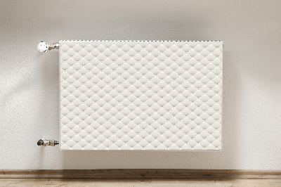 Decorative radiator mat Quilted pattern