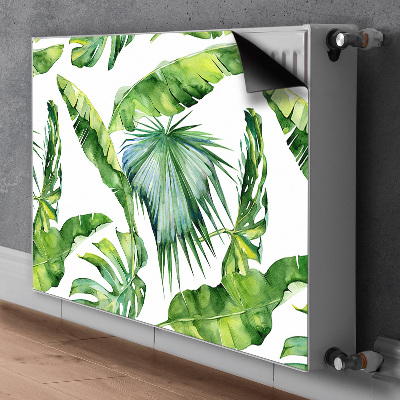 Printed radiator mat Jungle leaves