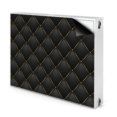 Decorative radiator mat Beautiful quilted pattern