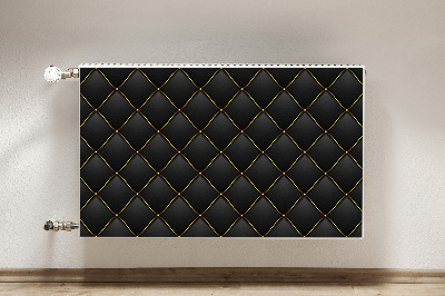 Decorative radiator mat Beautiful quilted pattern