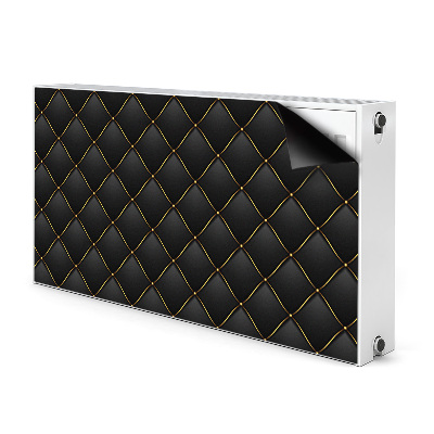 Decorative radiator mat Beautiful quilted pattern