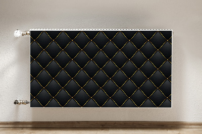 Decorative radiator mat Beautiful quilted pattern