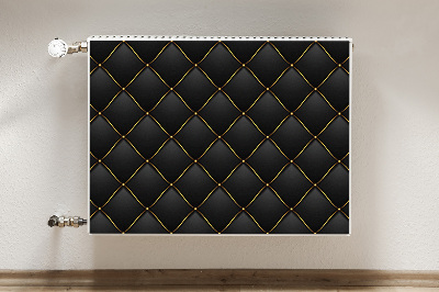 Decorative radiator mat Beautiful quilted pattern