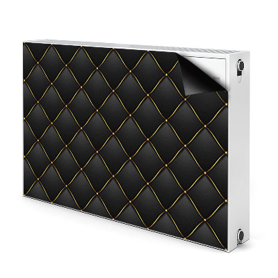 Decorative radiator mat Beautiful quilted pattern