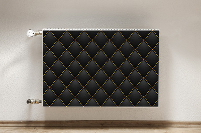 Decorative radiator mat Beautiful quilted pattern