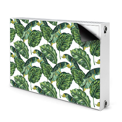 Magnetic radiator cover Monstera