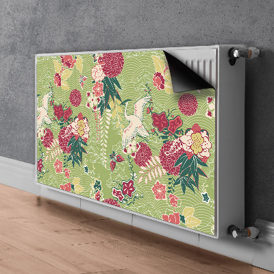 Magnetic radiator mat fauna and Flora