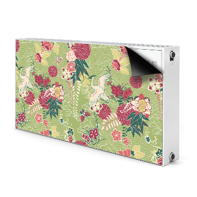 Magnetic radiator mat fauna and Flora