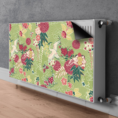 Magnetic radiator mat fauna and Flora