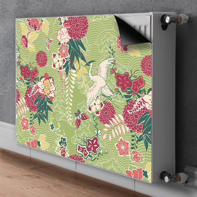 Magnetic radiator mat fauna and Flora