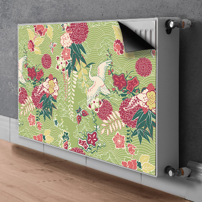 Magnetic radiator mat fauna and Flora