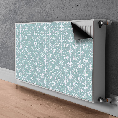 Radiator cover Damask