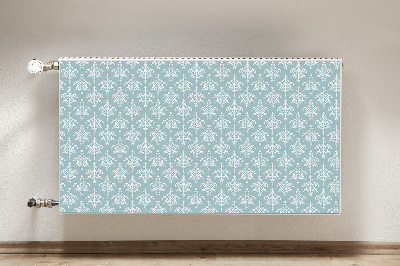 Radiator cover Damask