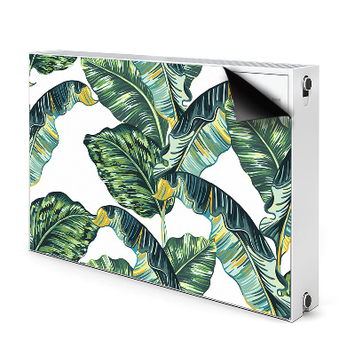 Magnetic radiator mat Exotic leaves