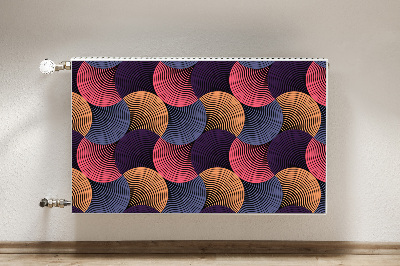 Decorative radiator cover Colorful pattern