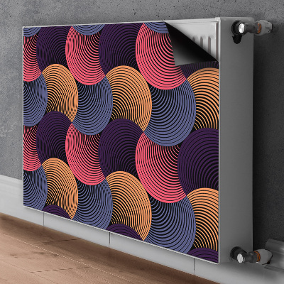 Decorative radiator cover Colorful pattern