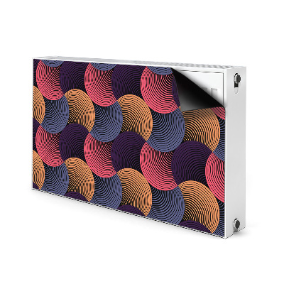 Decorative radiator cover Colorful pattern