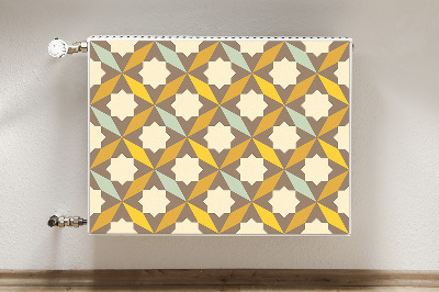 Magnetic radiator mat Vintage pattern