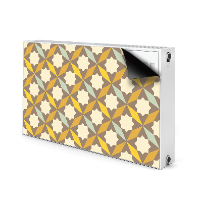 Magnetic radiator mat Vintage pattern