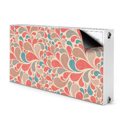 Decorative radiator cover Colorful tears