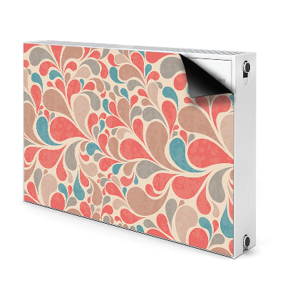 Decorative radiator cover Colorful tears