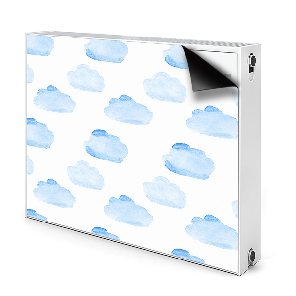 Radiator cover Clouds