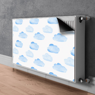 Radiator cover Clouds