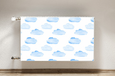 Radiator cover Clouds