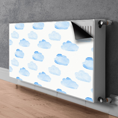 Radiator cover Clouds