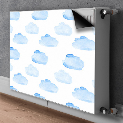 Radiator cover Clouds