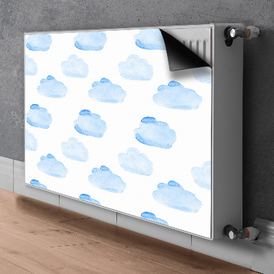 Radiator cover Clouds