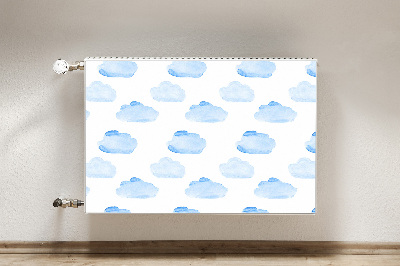 Radiator cover Clouds