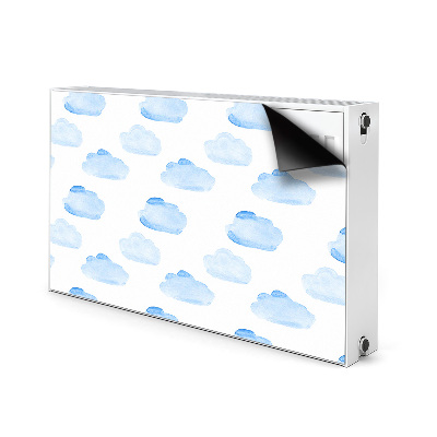 Radiator cover Clouds